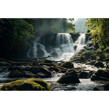 Rainforest Waterfall canvas